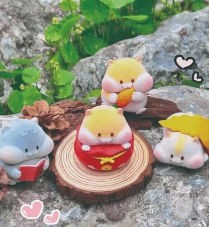 Hamster Hali's Daily Life bean toy doll
