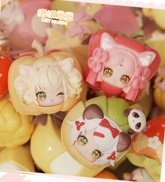 Cat Moni Food Ingredients Mini Bean toy doll