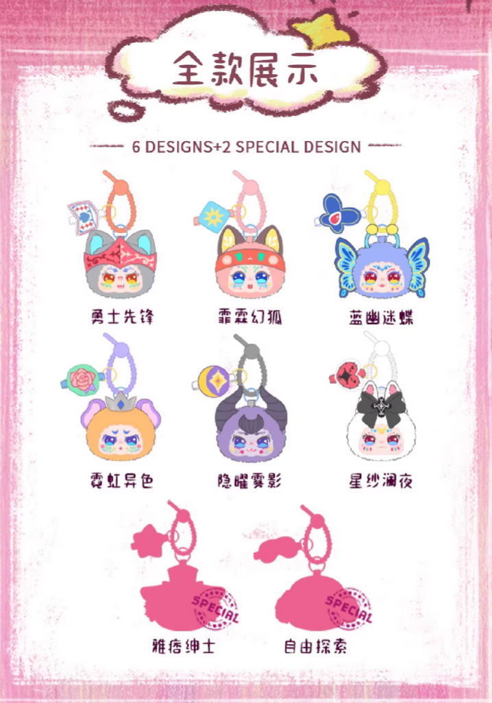 Kimmon You Are The Protagonist Plush Bag toy doll