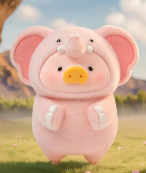 LULU Piggy Animal Party toy doll