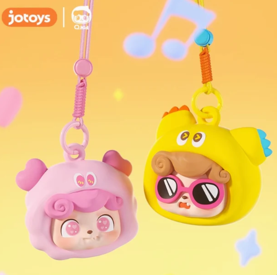 Q Kid Emotional Monsters Earphone Bag toy doll