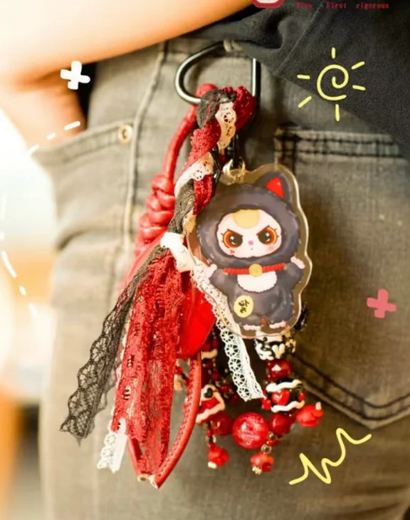 Baby Three Love Keychain Hour toy doll