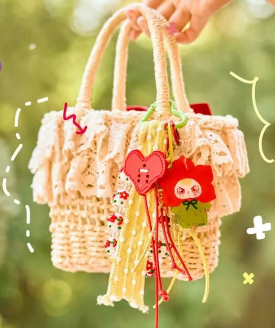 Baby Three Love Keychain Hour toy doll