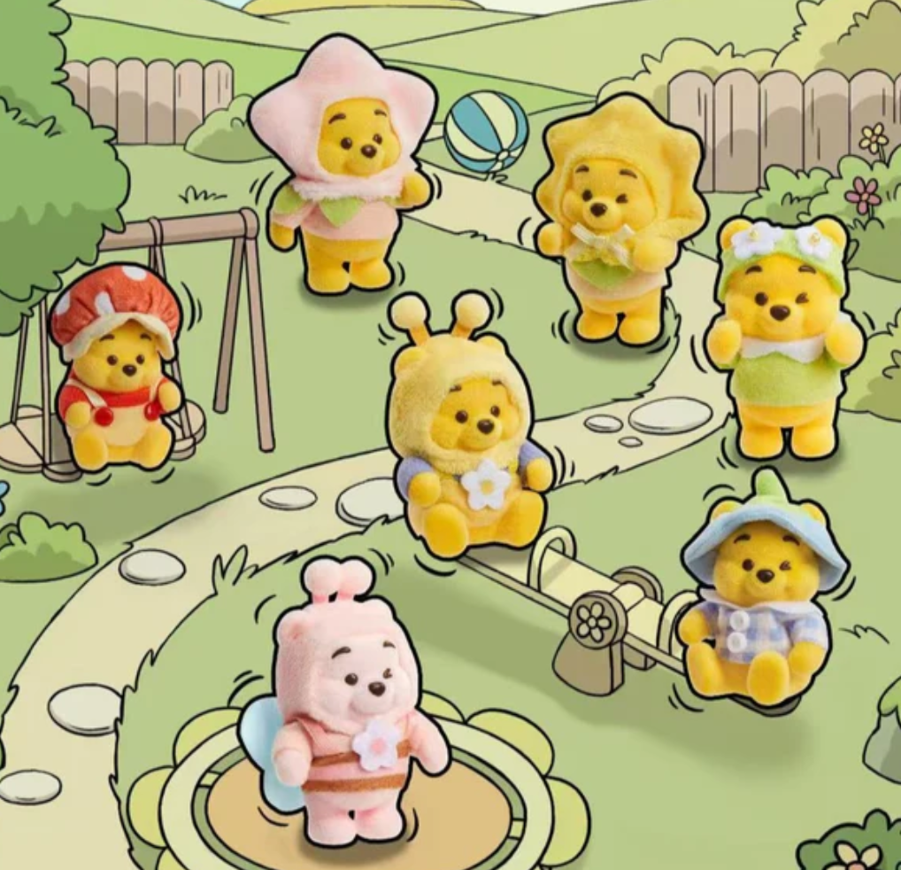 Winnie The Pooh Crush Garden Figure toy doll