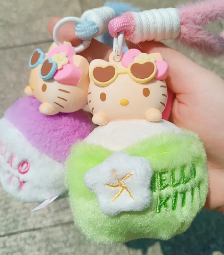 HELLO KITTY Summer Dark-Skinned Series Plush toy doll