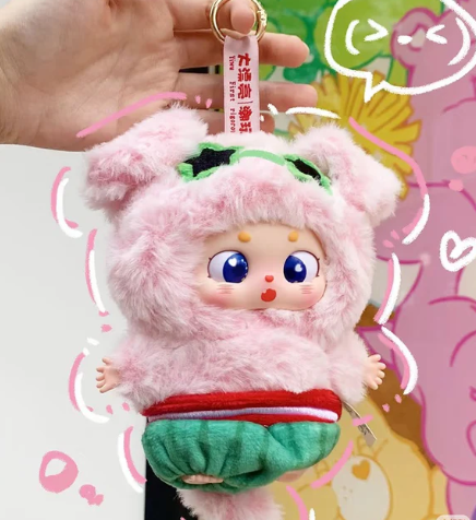 Little Chubby Bean What Should I Eat Today Plush toy doll