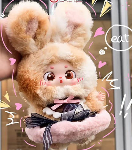Little Chubby Bean What Should I Eat Today Plush toy doll