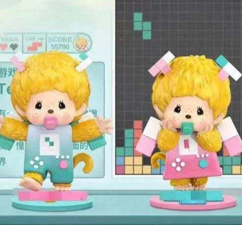 Monchhichi Looking For Fun Time toy doll