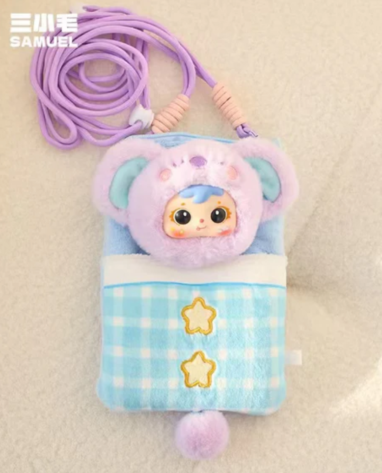 Samuel Tyke Three Spring Time Phone Bag toy doll