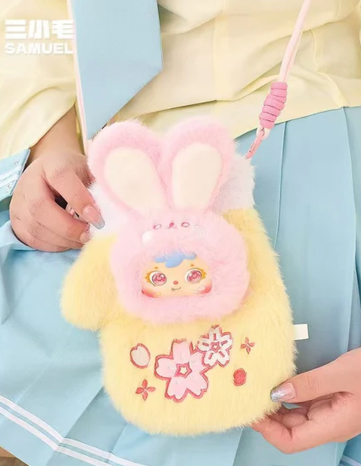 Samuel Tyke Three Spring Time Phone Bag toy doll