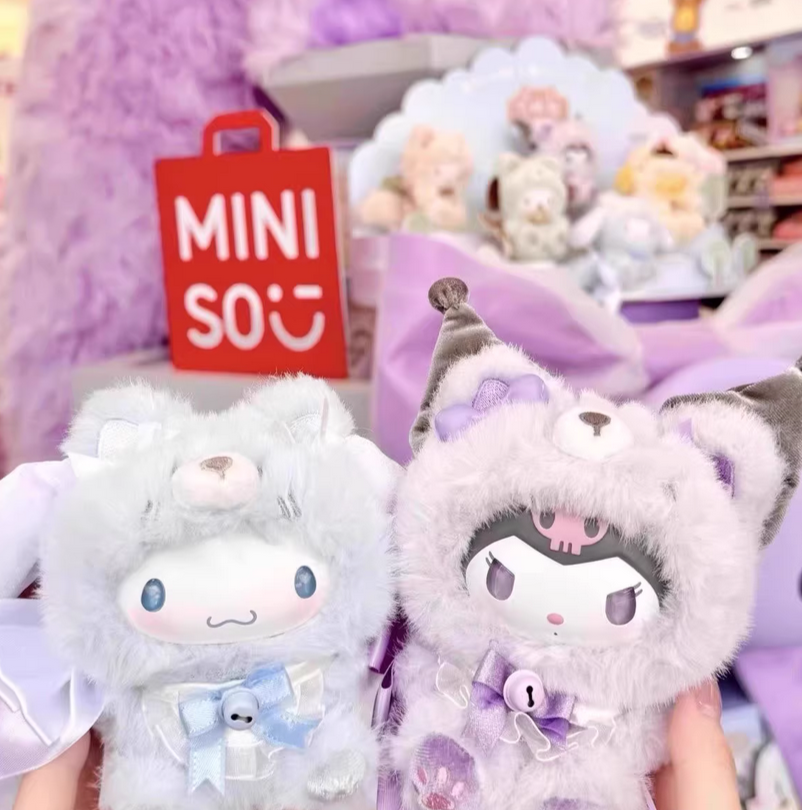 Miniso Sanrio Fox Island Plush toy doll