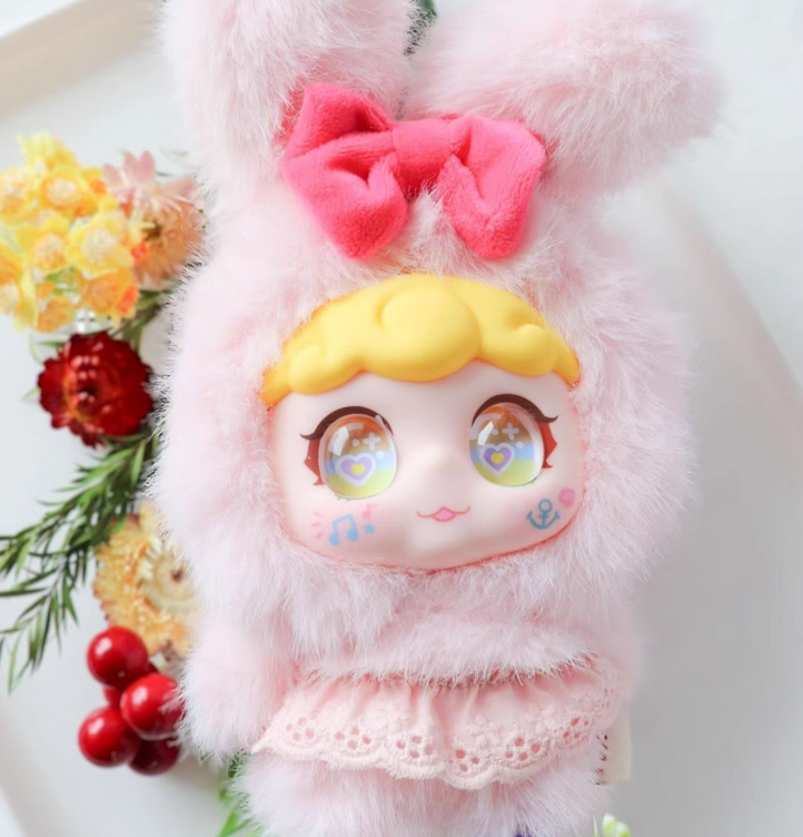 Rainbow Rabbit Plush toy doll