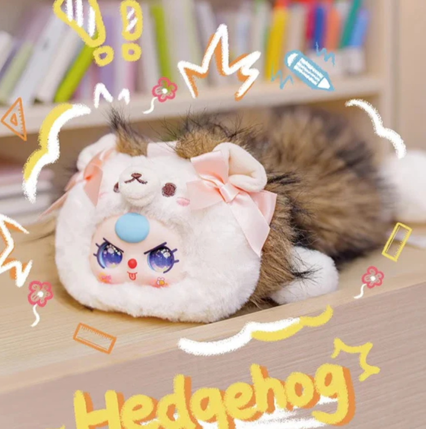 Baby Three Pencil Case Plush toy doll