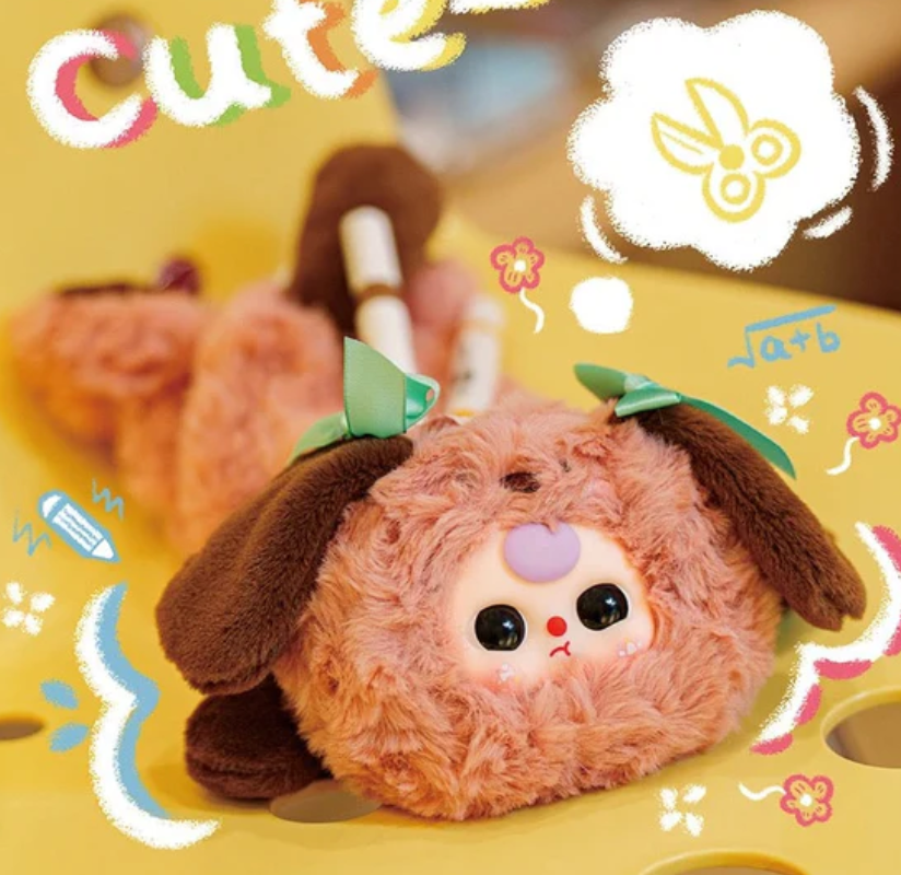 Baby Three Pencil Case Plush toy doll