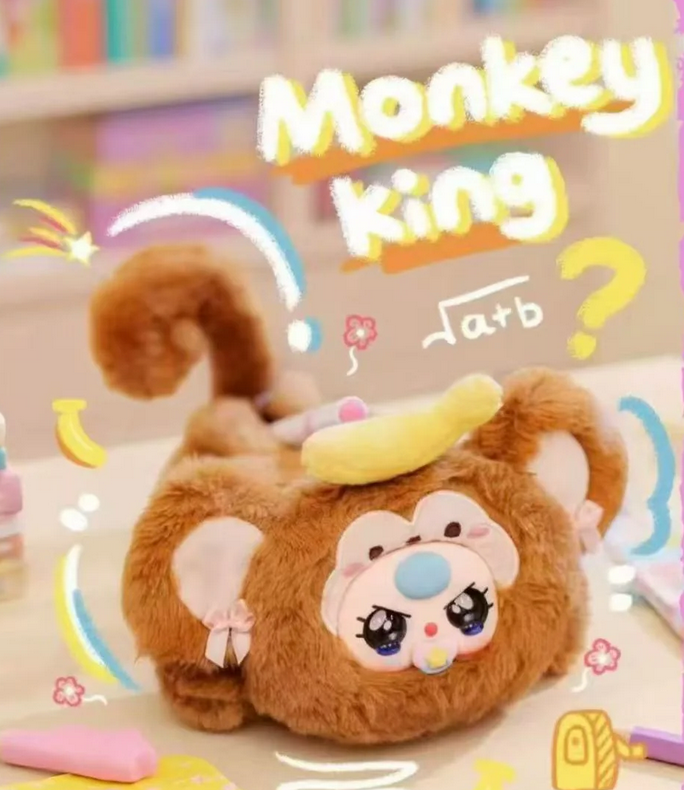 Baby Three Pencil Case Plush toy doll