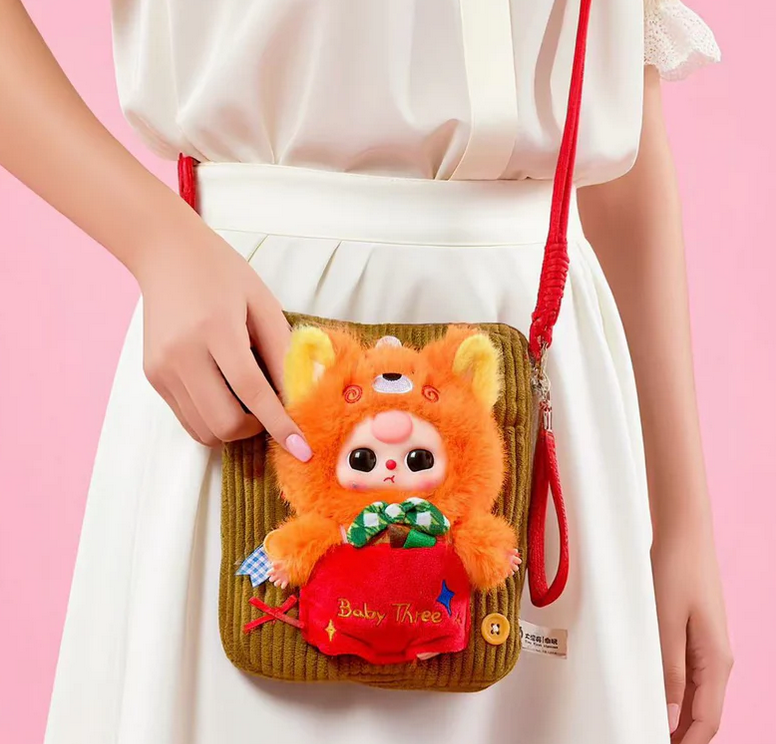 Baby Three Phone Bag Plush V2  toy doll