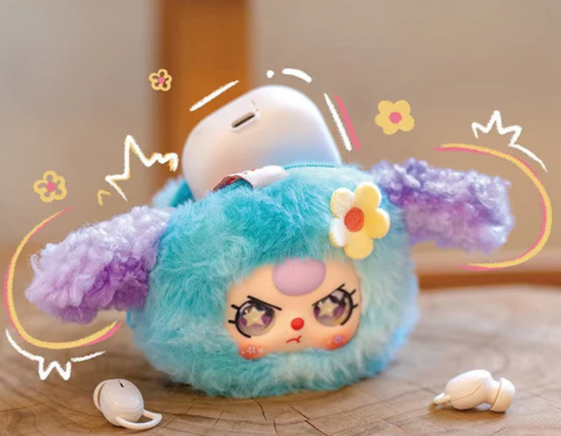 Baby Three Storage Plush Pouches toy doll