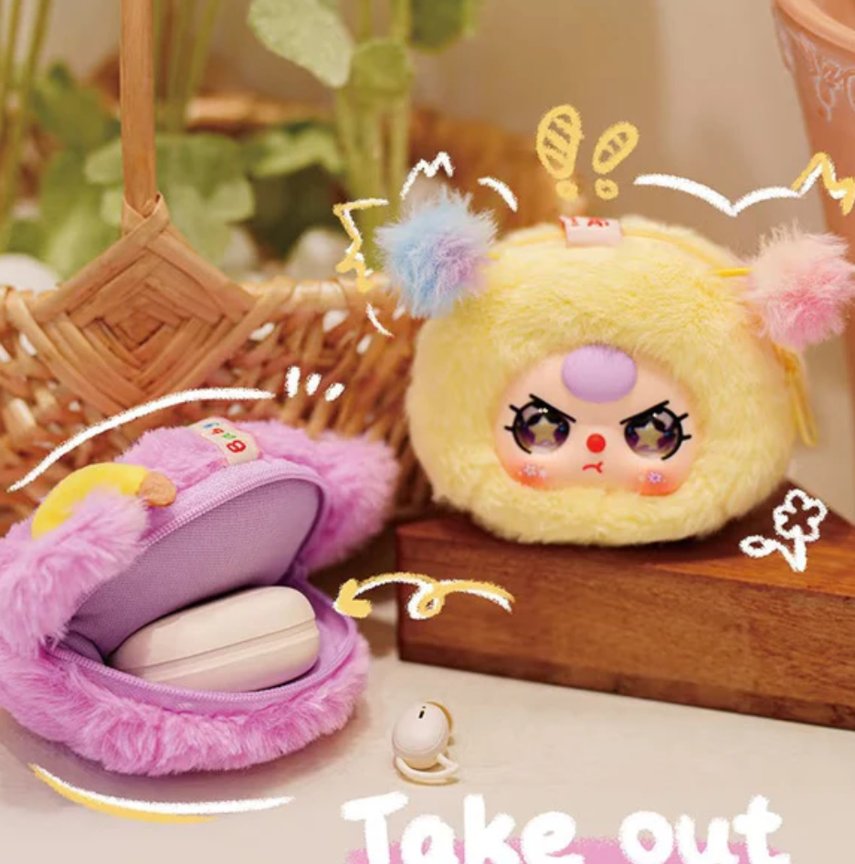 Baby Three Storage Plush Pouches toy doll