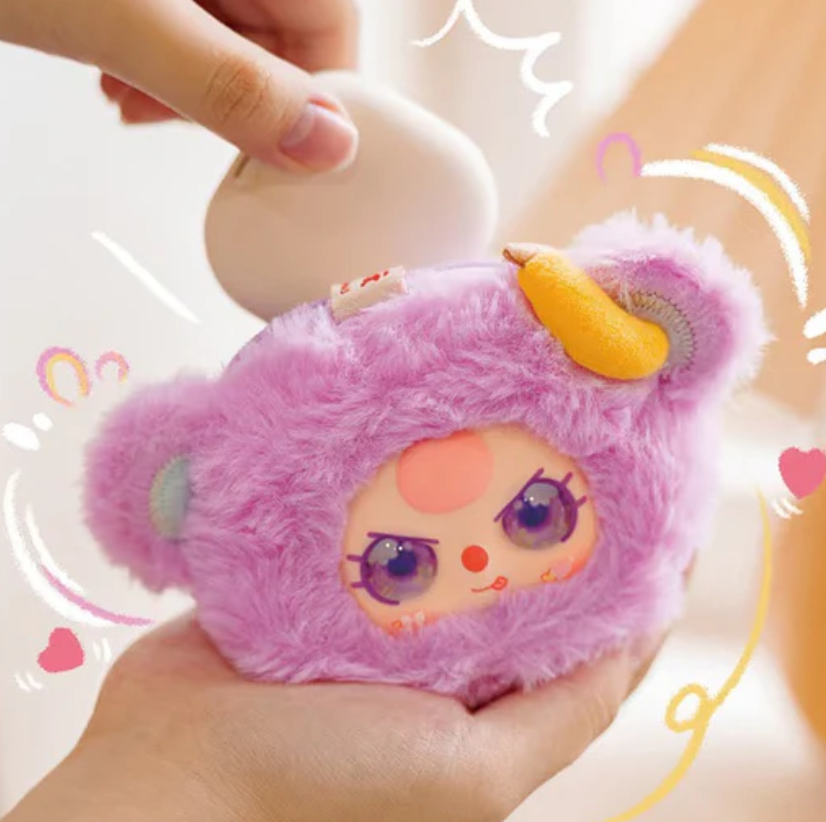 Baby Three Storage Plush Pouches toy doll