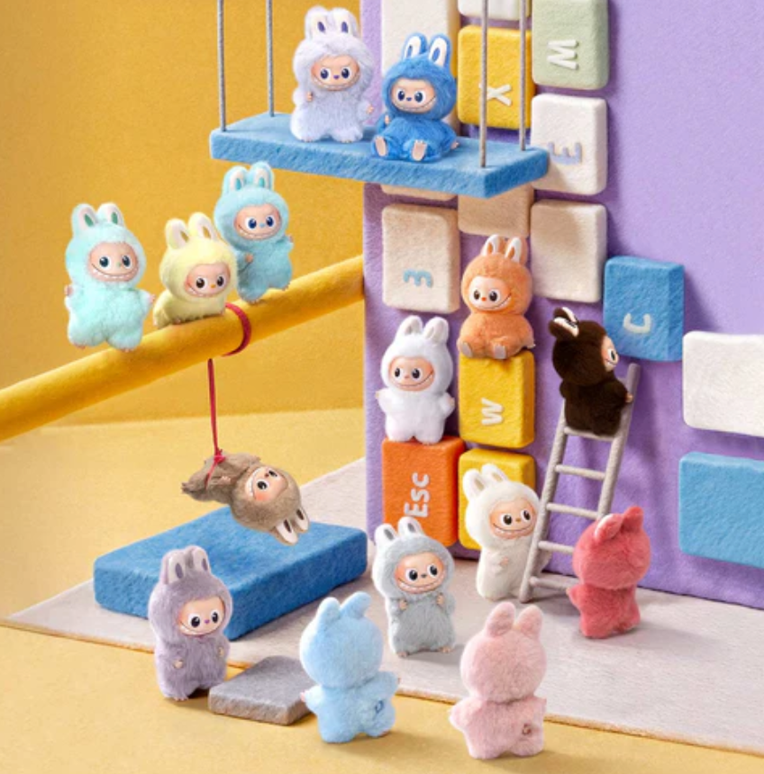 LABUBU THE MONSTERS Pin for Love Vinyl Plush toy doll