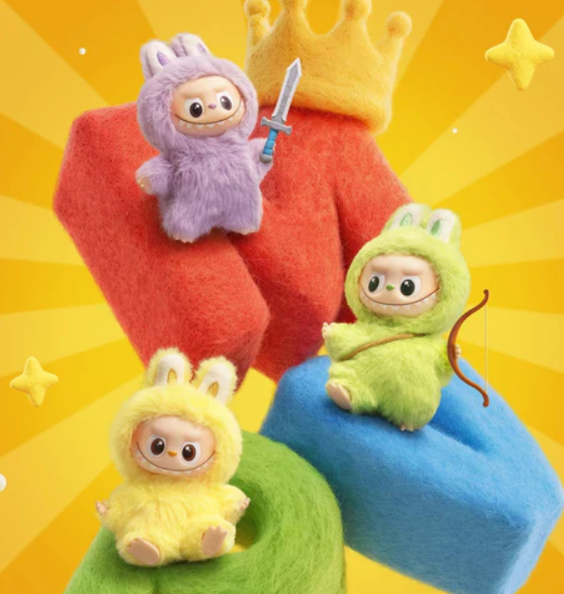 LABUBU THE MONSTERS Pin for Love Vinyl Plush toy doll