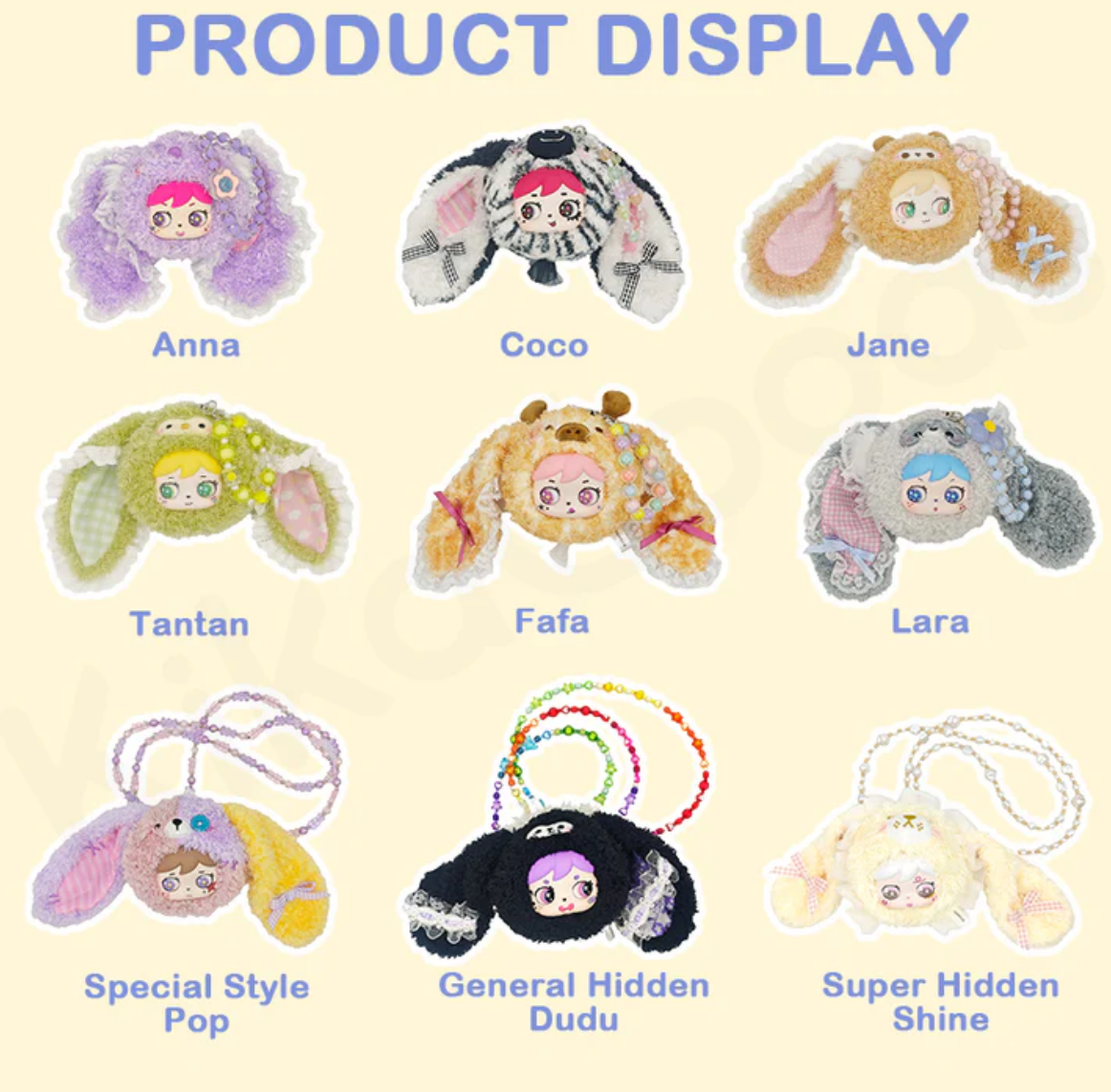 Milai Summer Waltz Earphone Bag Plush toy doll