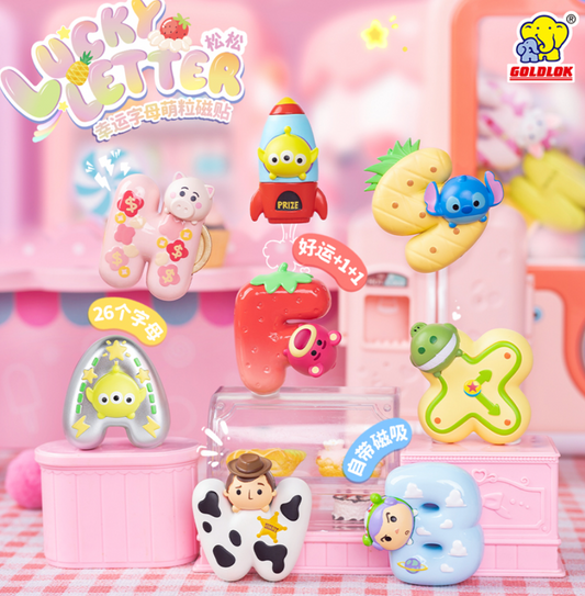 Disney TSUM TSUM Letter Fridge Magnet toy doll