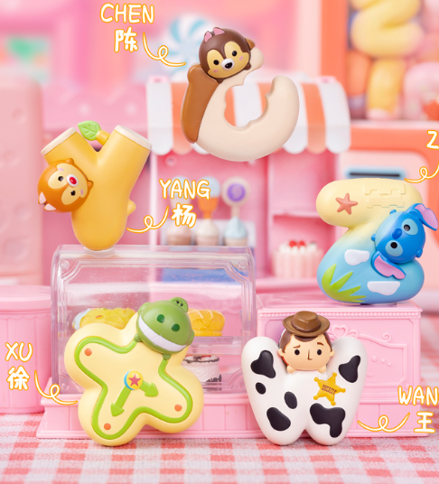 Disney TSUM TSUM Letter Fridge Magnet toy doll
