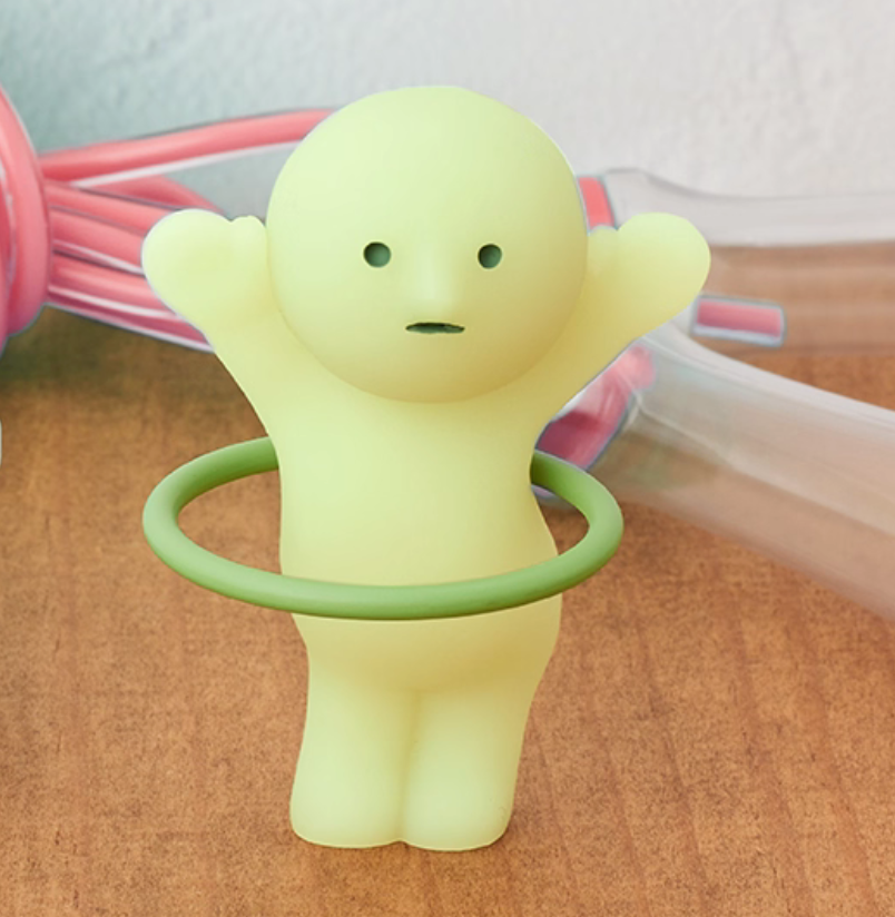 Smiski Fitness Dark In Glow toy doll