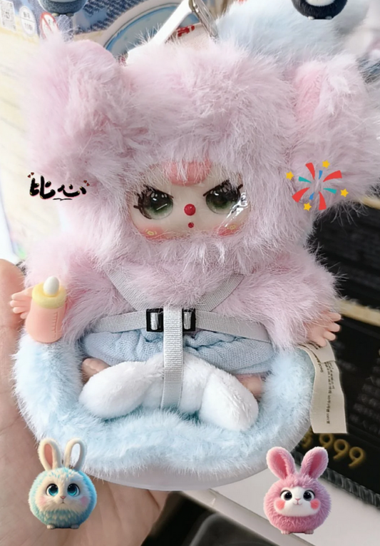 Baby Three Vehicle mounted Baby Plush toy doll