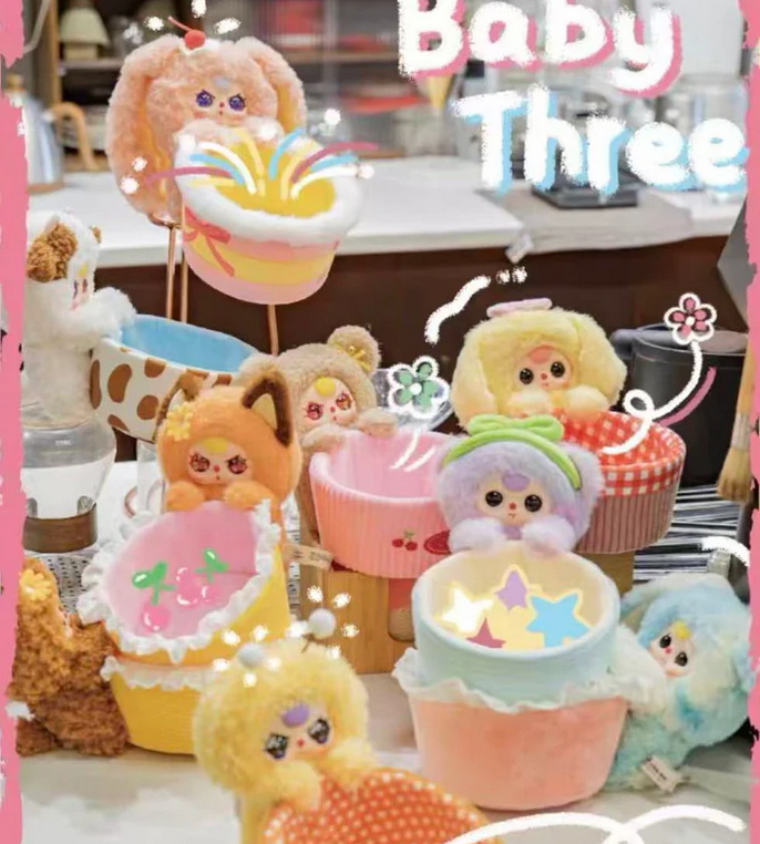 Baby Three Storage Box Plush toy doll