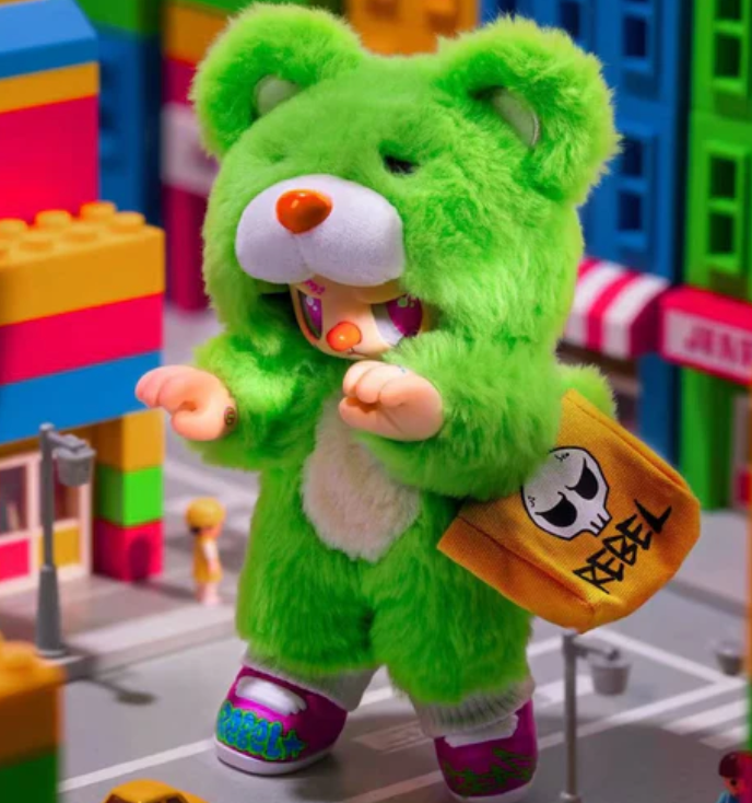 REBEL BEAR Find a Bag Plush toy doll