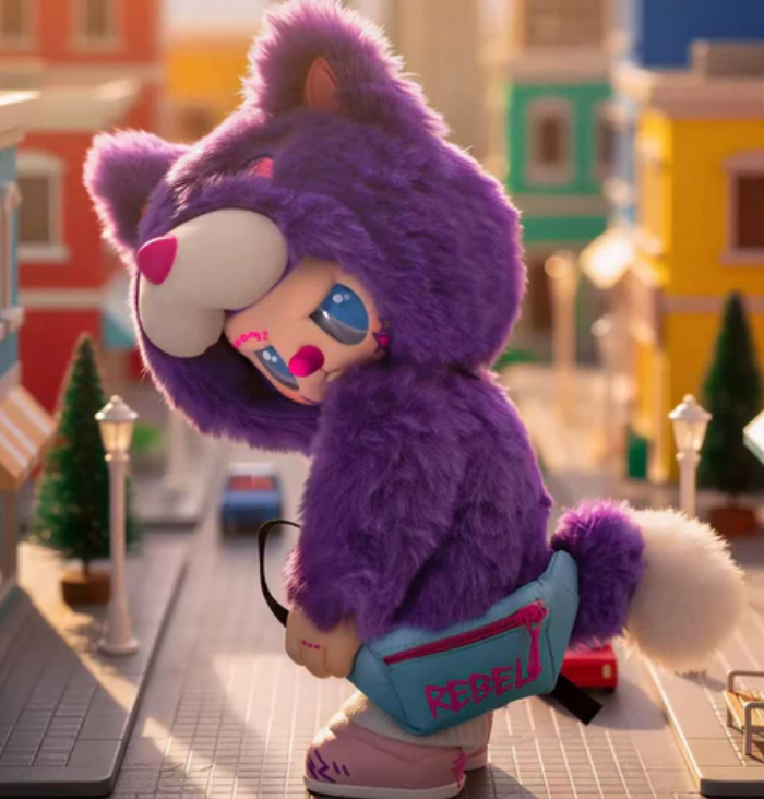 REBEL BEAR Find a Bag Plush toy doll