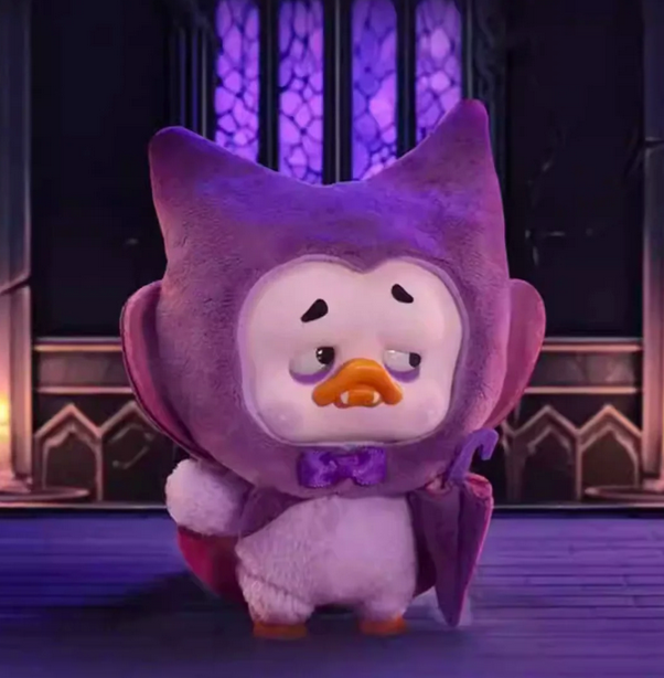 Upset Duck Colorful Player Duck Plush toy doll