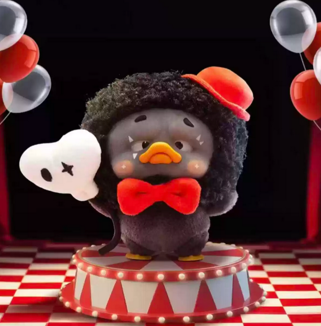 Upset Duck Colorful Player Duck Plush toy doll