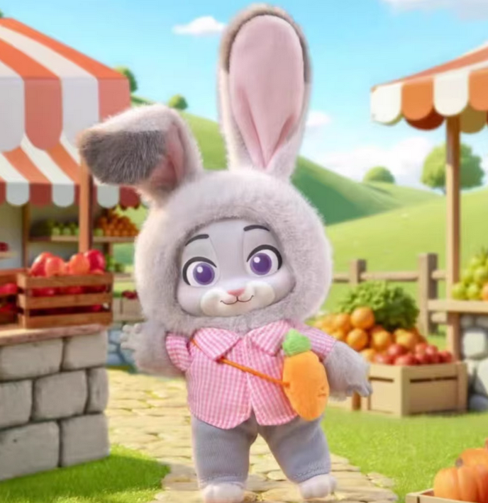 Zootopia Nick & Judy's Growth Journey Plush toy doll