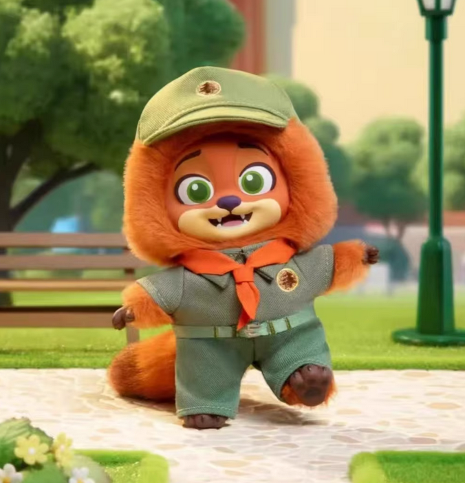 Zootopia Nick & Judy's Growth Journey Plush toy doll