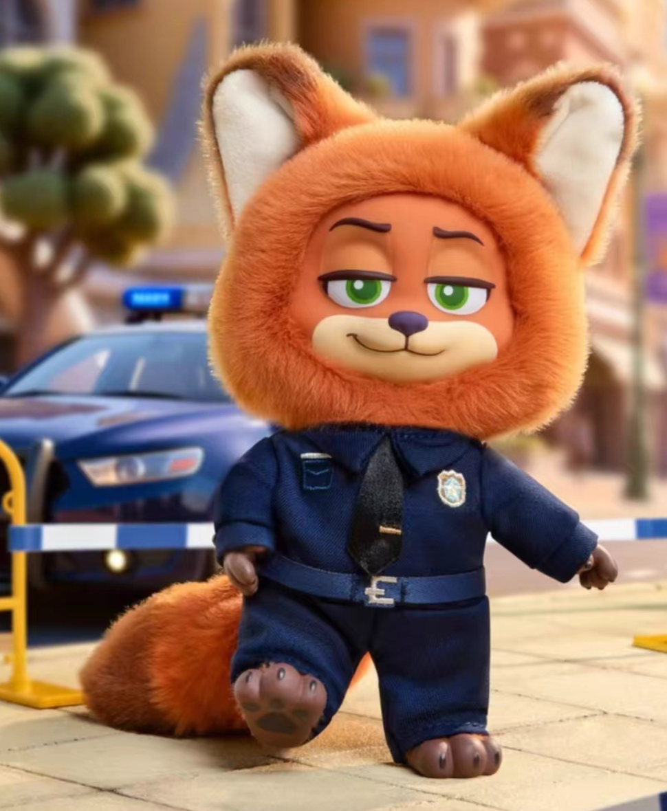 Zootopia Nick & Judy's Growth Journey Plush toy doll