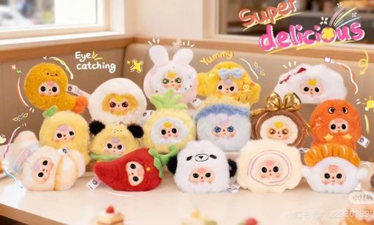 Baby Three Big Bite Plush toy doll