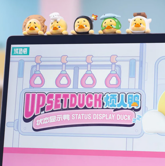 Upset Duck Status Display Duck toy doll
