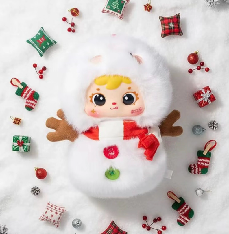 Samuel Tyke Three Merry Christmas Eve Plush toy doll