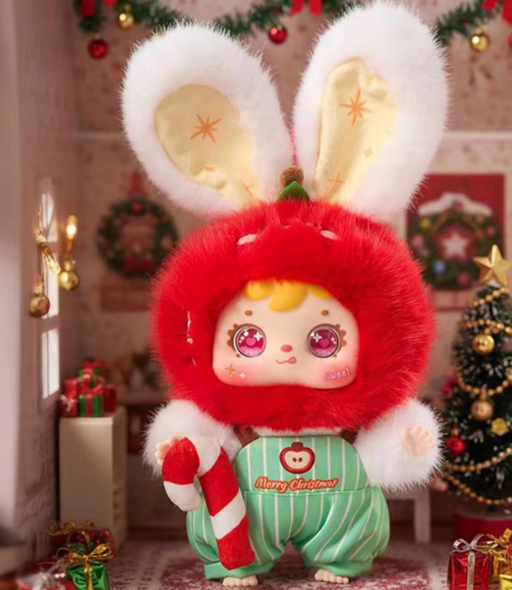 Samuel Tyke Three Merry Christmas Eve Plush toy doll