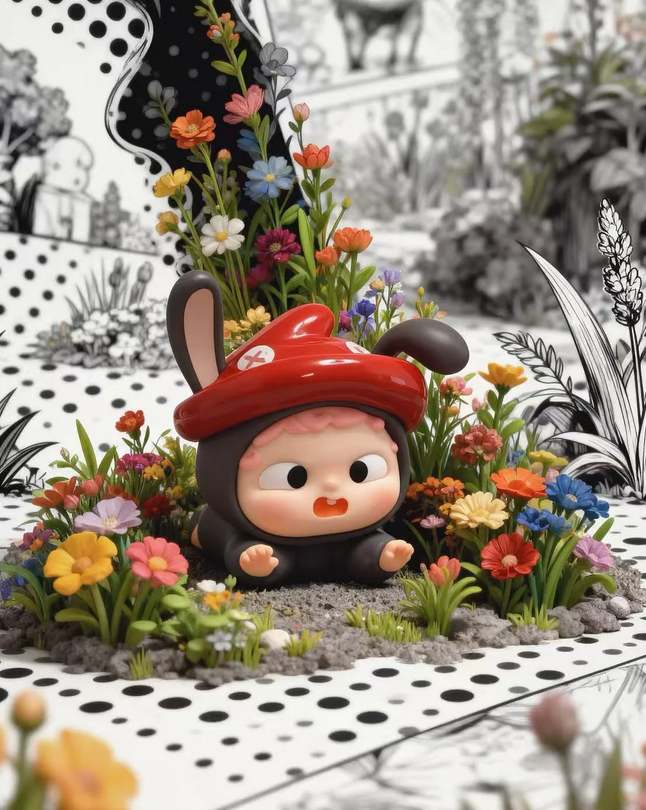 Heyone Timetown Escape Mini Bean toy doll