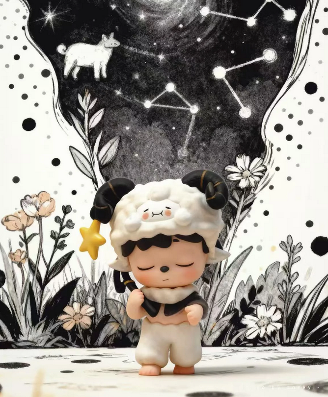 Heyone Timetown Escape Mini Bean toy doll