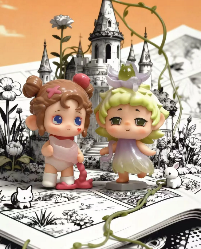 Heyone Timetown Escape Mini Bean toy doll