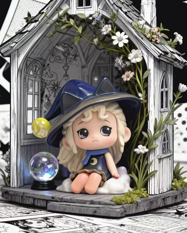 Heyone Timetown Escape Mini Bean toy doll