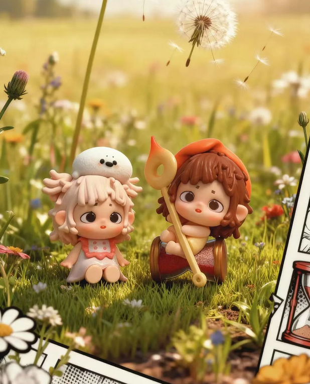 Heyone Timetown Escape Mini Bean toy doll