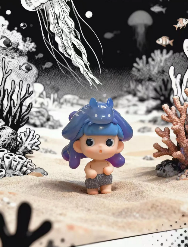 Heyone Timetown Escape Mini Bean toy doll