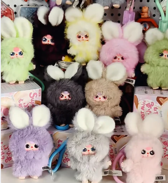 Baby Three Super Mini Bunny Plush toy doll