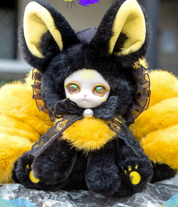 FU YOU Nine-Tailed Records Plush toy doll